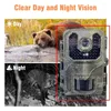 Trail Hunting Camera Wildlife Cameras 4K Forest Animal Cam Po Trap śledzenie