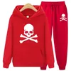 2024 Nieuwe Collectie Heren Schedel Trainingspak Sets Hoodies En Joggingbroek Hoge Kwaliteit Mannelijke Dagelijks Casual Sport Jassen Joggingpak 240119