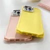 Étui de téléphone de couleur unie simple pour iPhone 13 11 12 14 15 Pro Max 15pro Protection lentille galvanisée couverture arrière hybride étuis de bonbons prix d'usine