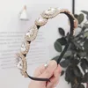 Baroque Rhinestone Headbands Hair Hoops For Women Vintage Colored Shiny Crystal Gem Bridal Hairband Headwear Headband Wholesale 240119