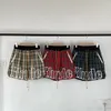 New Designer Rhudes Man Jumpers Checkered Casual Shorts Fashion Luxury Short Pants For Men