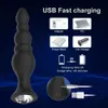 Other Health Beauty Items 4 Sizes Anal Plug Vibrator Wireless Remote Control Massager Anal Prostate Stimulator Adult Male Female Toy Q240119