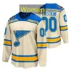 Maglia da hockey St. ''blues'' 72 Justin Faulk 47 Torey Krug 4 Nick Leddy 77 Niko Mikkola 55 Colton Parayko 43 Calle Rosen 50 Jor Dan Binni 7741