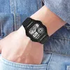 Armbanduhren Nylonarmbanduhr für Männer SYNOKE 9619B Wasserdicht stoßfest Digitale elektronische Sportuhren Relogio Masculino