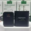 Szybka ładowarka 25 W szybka ładowanie QC 3.0 USB TALL WALL Adapter dla iPhone 15 Samsung S24 S23 Xiaomi OnePlus Android