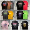 Sp5der Mens Camisetas Europa França Hip Hop Young Thug Spider Moda Mens 555555 Manga Curta Camiseta Mulheres Sp5ders Roupas Casuais Algodão Tees Polo QWY4