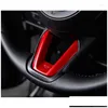 Steering Wheel Covers Ers Cx5/Cx4/Atenza/Axela Steel Er Drop Delivery Automobiles Motorcycles Interior Accessories Dhl7I