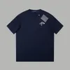 T-shirts pour hommes Polos T-shirts Col rond brodé et imprimé style polaire vêtements d'été avec rue pur coton r235