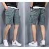 Shorts masculinos homens verão esportes ao ar livre caça homens simples casual tático cinco trabalho curto