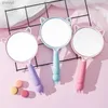 2PCS Mirrors Hand Mini Mirror SPA Salon Cute Mirror Makeup Mirror For Eyelash Extension Rabbit Mouse Handheld Cosmetic Mirror With Handle