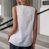 Camisoles Tanks Women's Tank Top V Neck Silk Summer Cotton Sleeveless Athletic Tops For Women Loose Fit Girls Bachelor