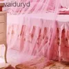 البعوض صافي 4 ألوان الصيف Elgant Hung Dome Net Mosquito لـ Double Bed Summer Polyester Mesh Fabric غرفة نوم للطفل البالغين معلقة DecorVaiduryd