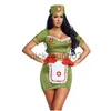 Theme Costume Carnival Halloween Lady Head Nurse Y Erotic Fever Top Mini Skirt Role Play Cosplay Fancy Party Dress X1010 Drop Delivery Dhfjv