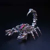 Hantverksverktyg 373 st digital Scorpion Metal Assembly Toy Metal Jigsaw DIY Assembly Kit Steampunk Insects 3D Puzzle Model Toys Festival Gift YQ240119