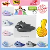 Designer Casual Platform Shark Slides Slippers Heren Dames anti-regenboogmode antislip Lichtgewicht ademend Laag uitgesneden superzachte sandalen Platte pantoffel