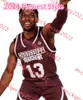 Harrison Alexander Gai Chol MSU 2024 koszulka koszykówki niestandardowa męska młodzież 11 Trey Fort 13 Josh Hubbard 40 Trey Jackson III Mississippi State Bulldogs Jerseys