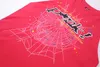 6fyh Spider Web Men's T-shirt Projektant SP5DER Damskie T-koszulki Moda 55555 Krótkie rękawie Summer Celebrity TAM STYL STYL Casual okrągła szyja unisex