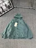 Erkek Hoodies Sweatshirts Kahacart Balmumu boyalı yıkanabilir vintage fermuar ceket Amerikalı gevşek erkekler kapüşonlu sonbahar