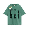 Hommes Designer T-shirt Été GU Chemises Marque De Luxe Vintage Rétro Lavé Tees Hommes Femmes À Manches Courtes Hip Hop Streetwear Tops Shorts Vêtements Vêtements G-16