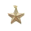 Pulseiras 5 pcs Bling Zircônia Pave Star Charm para Mulheres Pulseira Menina Colar Brinco Fazendo Pingente para Artesanato Artesanal Jóias Atacado