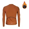 Rennjacken BIEHLER Winter Herren Fleece Warm Fahrrad Radfahren Sweatshirt Straße Bequemes Langarm-Top Outdoor-Sportbekleidung