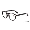Läsglasögon Partihandel Rund plast Läs för kvinnor och man modedesigner Eyewear förstoringsstyrka 1.00 2,00 droppleverans DHMSW
