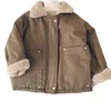Пуховое пальто 2024, зимние пальто с капюшоном для маленьких мальчиков, теплая куртка с хлопковой подкладкой, парки, детские повседневные удобные пальто, одежда