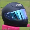 Motorradhelme Shoei Z7 Hochfester ABS-FL-Gesichtshelm für Renn- und Freizeitreisen, schützend, mattschwarz, Drop-Lieferung, Automo Dhpxw