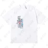 Rhude t-shirt designer t shirt sommar t skjortor för män rhude grafisk tee kort ärm polo skjorta mode casual rund nacke bomull t-shirt