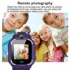 Montres intelligentes montre intelligente Z6f enfants Sos téléphone montre Ip67 étanche photo à distance Chat vocal Smartwatch Compatible pour Ios Android enfant cadeaux L2401