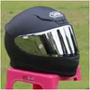 Motorradhelme Shoei Z7 Hochfester ABS-FL-Gesichtshelm für Renn- und Freizeitreisen, schützend, mattschwarz, Drop-Lieferung, Automo Dhpxw