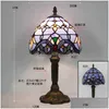 Masa lambaları s renk cam gölge reçine taban retro Akdeniz tarzı lamba yatak odası yemek odası sanat masası ışık 1229 damla teslimat