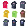 Mens Tshirt Designer Shirt Set Graphic Tee Pink Young Thug Hoodie Mans kvinnor Kvalitet Foaming Printing Web Pattern Tshirt Fashion Top Tees PBJ2