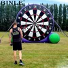 4mH (13.2ft) With 10balls wholesale China supply crazy giant Soccer football kick inflatable dart board for outdoor dartboard target game