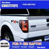 Car Tail Lights For Ford F150 Raptor Led Light 08-13 Brake Reverse Parking Running Rear Lamp Dynamic Streamer Turn Signal Taillight Dr Dhqvf