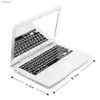 2 STKS Spiegels Hoge kwaliteit Mini Make-upspiegel voor Apple Notebook Macbook Air Apple Computer Draagbare Creatieve Spiegels