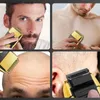 Afeitadoras eléctricas Kemei profesional pelo barba máquina de afeitar eléctrica para hombres carcasa de metal maquinilla de afeitar eléctrica lavable cabeza máquina de afeitar recargable Q240119