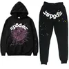 Mens Hoodies Sweatshirts and Womens Sp5der Spider Web Set 555555 Sportswear Sweatshirt Jogging Pants