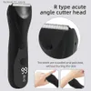 Electric Shavers Professional Groin Body Hair Trimmer Ball Shaver for Men Body Grooming Clipper Rechargeble Ceramic Trimmer Bikini Epilator Q240119