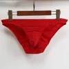 Underbyxor sexiga män trosor bulge påse thong g-sträng sömlös ultratunn bikini solid underkläder tanga slip homme