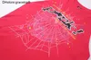 LJH5 Spider Web Men's T-Shirt Projektant SP5DER Damskie T-koszulki Moda 55555 Krótkie rękawy Summer Celebrity TAM STYL STYL Casual okrągła szyja unisex