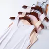 女性の戦車2PCS/2024WomenのTraseless Ice Silk Vest Summer Thin SuspenderSourevelessカジュアルトップボトムセールM-4XLサイズ