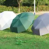 Paraplyer Vindtätare stark armerad automatisk vikbar paraply för män stort spännehandtag 20 Benvind och vattenbeständiga paraplyer