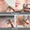 Elektrikli Kıraklar Kemei Elektrikli Tıraş Ticaret Graffiti Vücut Şarj Edilebilir Saç Tıraş Alınan Profesyonel Erkekler İçin Elektrik Kel Kafa Tıraş Makinesi Sakal Q240119