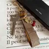 Porte-clés de luxe en forme de cerise pour femmes, joli porte-clés, porte-sac, ornement, pendentif, accessoires, chaînes OTN6