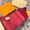 Designer Women Wallet Luxury High Quality Leather Folding Wallet Classic Large Card Holder Mini Coin Purse For Ladies With Box Wholesale