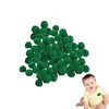 Party Decoration 100Pcs Mini Fluffy Wool Felt Balls Christmas Round Pom Poms Kids Toys Wedding Decor DIY Sewing Craft