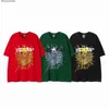 Pdi2 Spider Web Herren T-Shirt Designer Sp5der Damen T-Shirts Mode 55555 Kurze Ärmel Schaumstoff bedruckt Neue trendige Marke Lose Lose