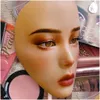 Makeup Tools Face Reusable Practice Mask Board Eye Pad Sile Bionic Skin Practice Mannequin för nybörjare Skönhet Tattoo Tool Drop Deli Dham3