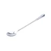 Cucchiai da caffè con manico lungo Cucchiaio da zuppa rotondo in acciaio inossidabile Cucchiaio da zuppa ristorante Hotel Cucina Tè Gelato Scoop Stoviglie TH1287